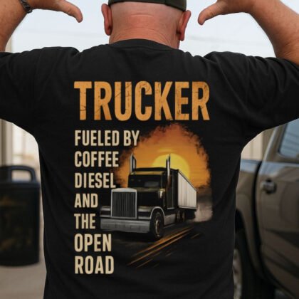 Fueled By Coffee Trucker Apparel - Open Road